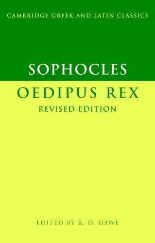 Sophocles: Oedipus Rex — R. D. Dawe (editor)